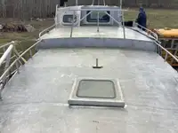 1999 48’10 x 13’7 Aluminum Twin Screw Work Boat w/Trailer