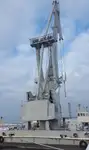 CM0833 Self-propelled floating crane Ganz 35 t for sale