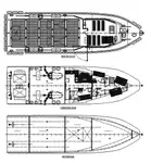 MOC Shipyards ANZAC 2407 Crew Utility Boat