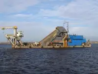 [DRG069 ] Non self-propelled buckets dredger